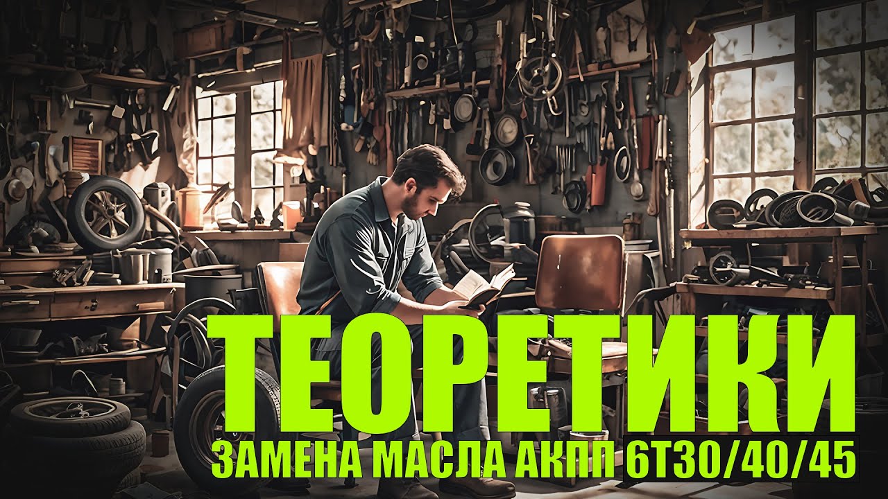 Замена масла в АКПП 6T30/6T40/6T45 (Astra J, Cruze, Insignia, Orlando) по мануалу (с комментариями)
