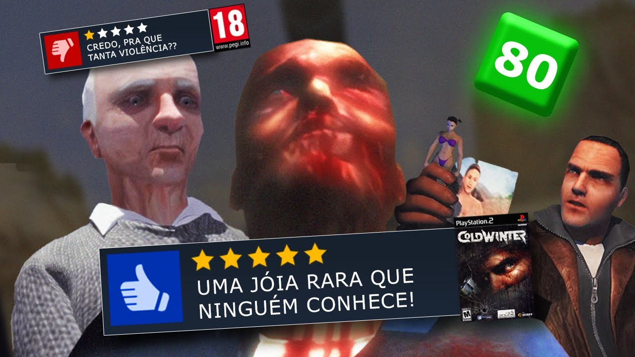 O FPS MAIS BRUTO e AMBICIOSO do PS2 | COLD WINTER
