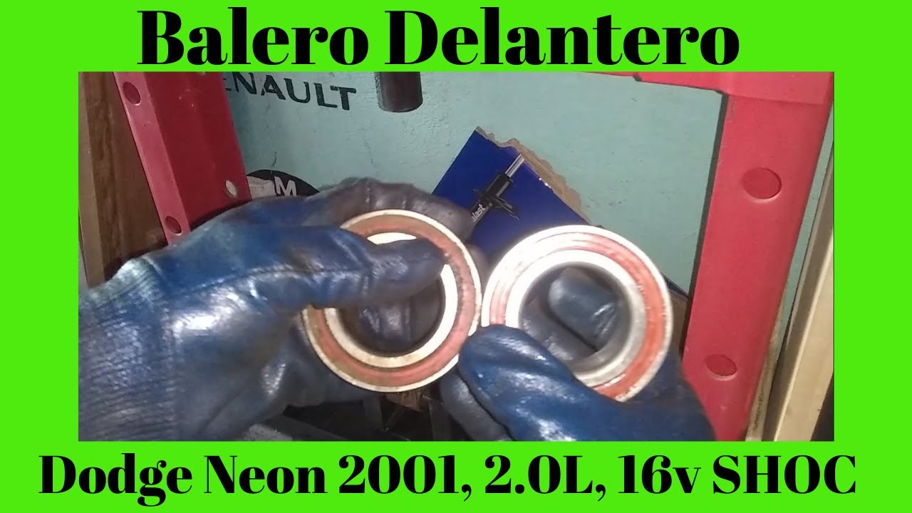 Cambio De Balero Delantero Dodge Neon 2001 2 0L 16v SHOC