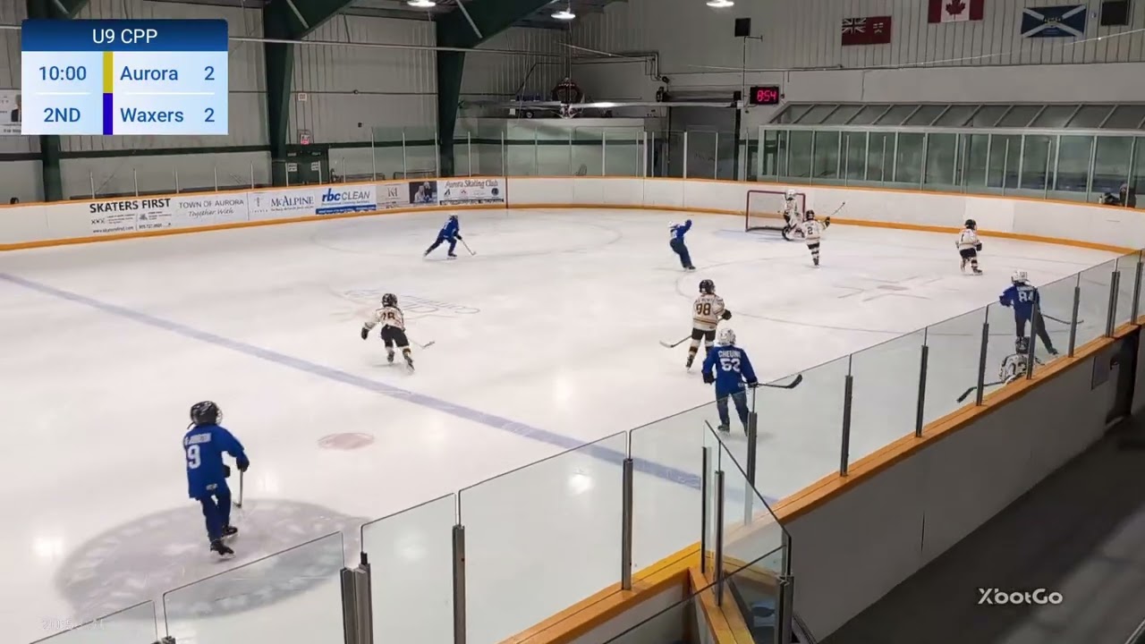 01.23.26 Highlights - Markham Waxers vs Aurora Tigers - U9 CPP Full-Ice
