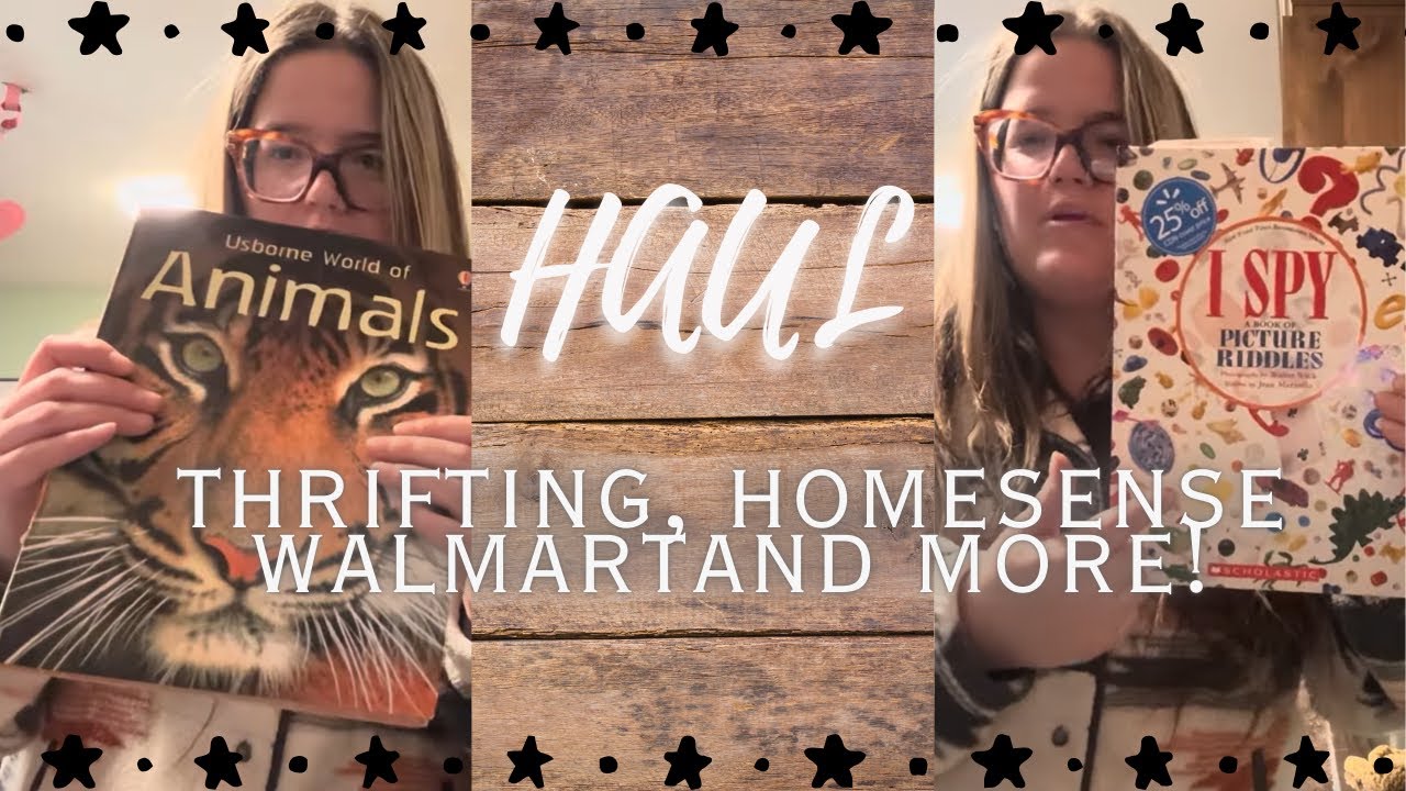 Thrifting, Homesense, Walmart and a Discount Store