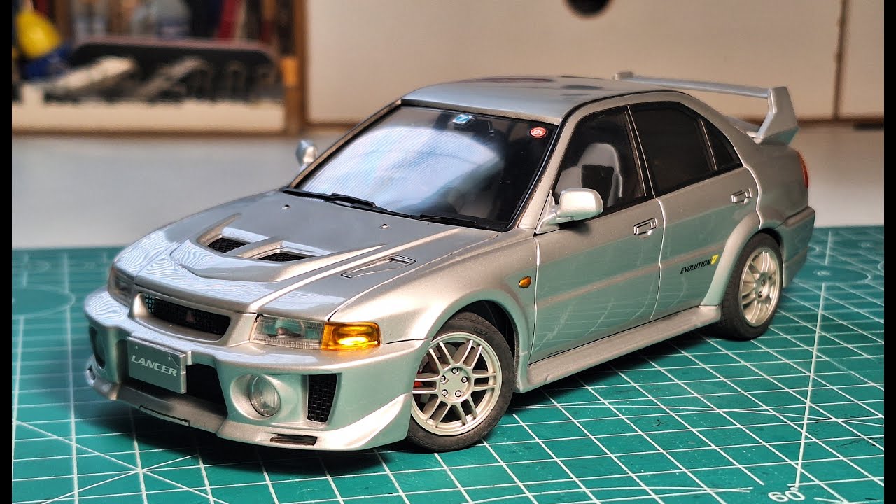 Mitsubishi Lancer evo 5 Fujimi 1/24 Part-2