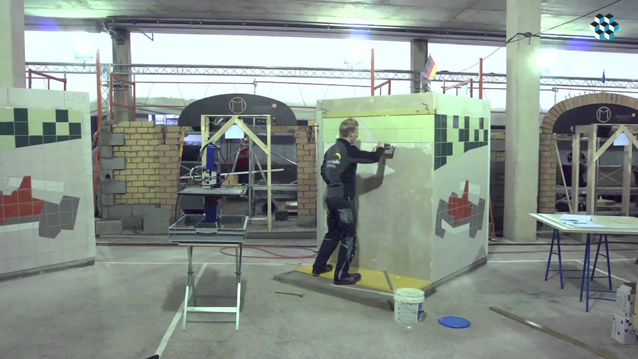 EuroSkills 2012 - Fliesenlegerwettbewerb.mov