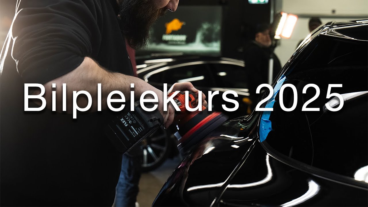 Lær alt om utvendig og innvendig vask av bil! | Bilpleiekurs Mars 2025