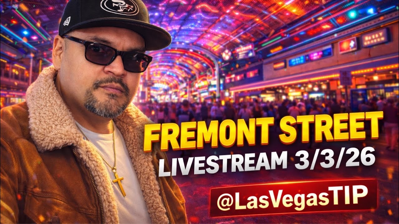 Las Vegas fremont street livestream 03/03/26