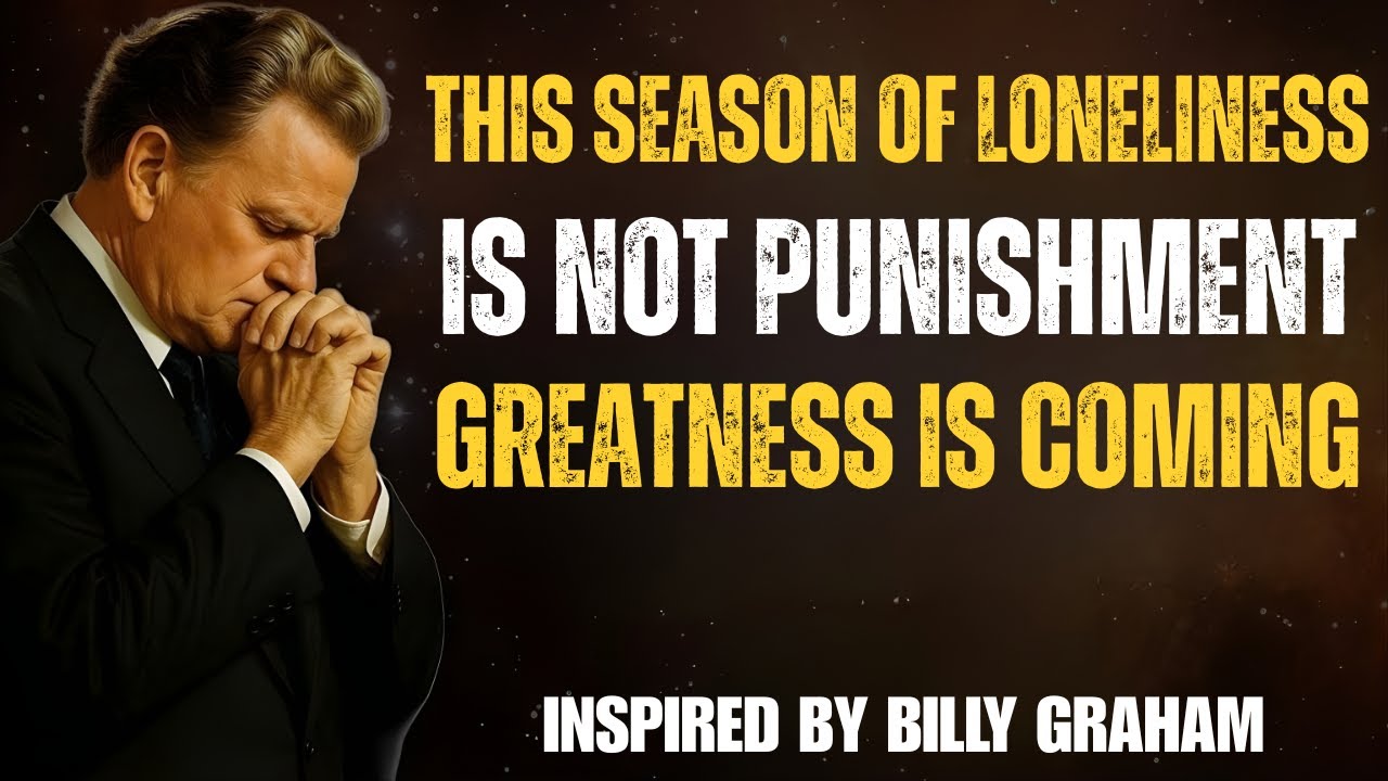 When God Leads You Into Loneliness, It’s Because Greatness Is Ahead | Billy Graham Inspired Sermon