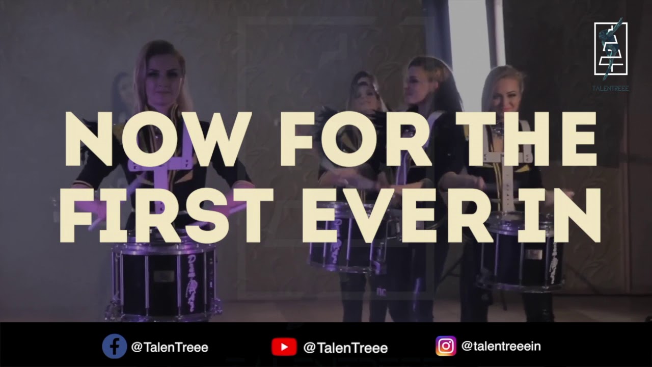 Wedding Drummers | First Time In INDIA | Talentreee