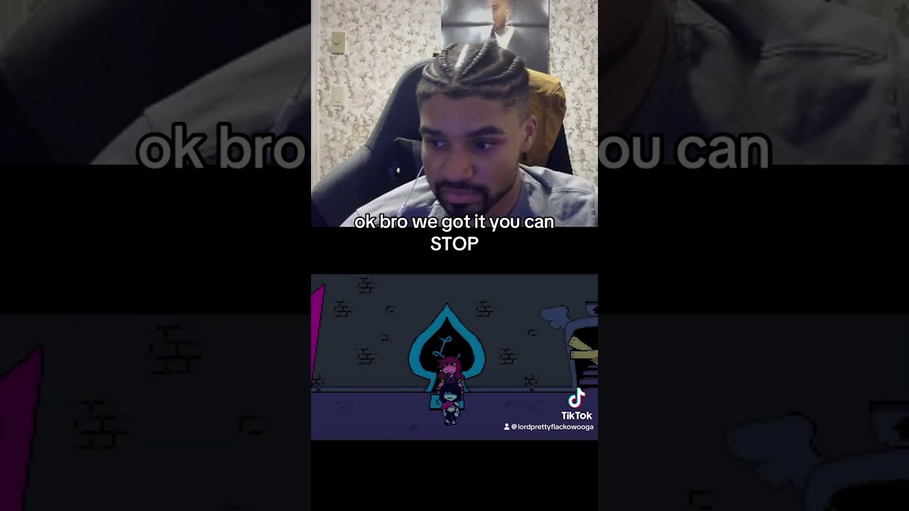 just fooling around🤦🏽&zwj;♂️🤦🏽&zwj;♂️🤦🏽&zwj;♂️#lordprettyflackowooga #deltarune #deltarunechapter3 #lancer