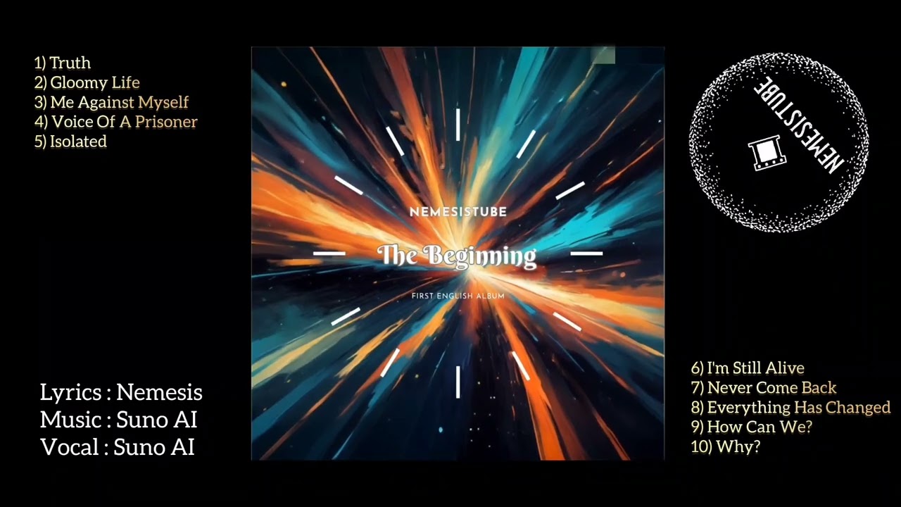 The Beginning (Full Album) | Lyrics by Nemesis | Suno AI Generated Rock Album 2024 