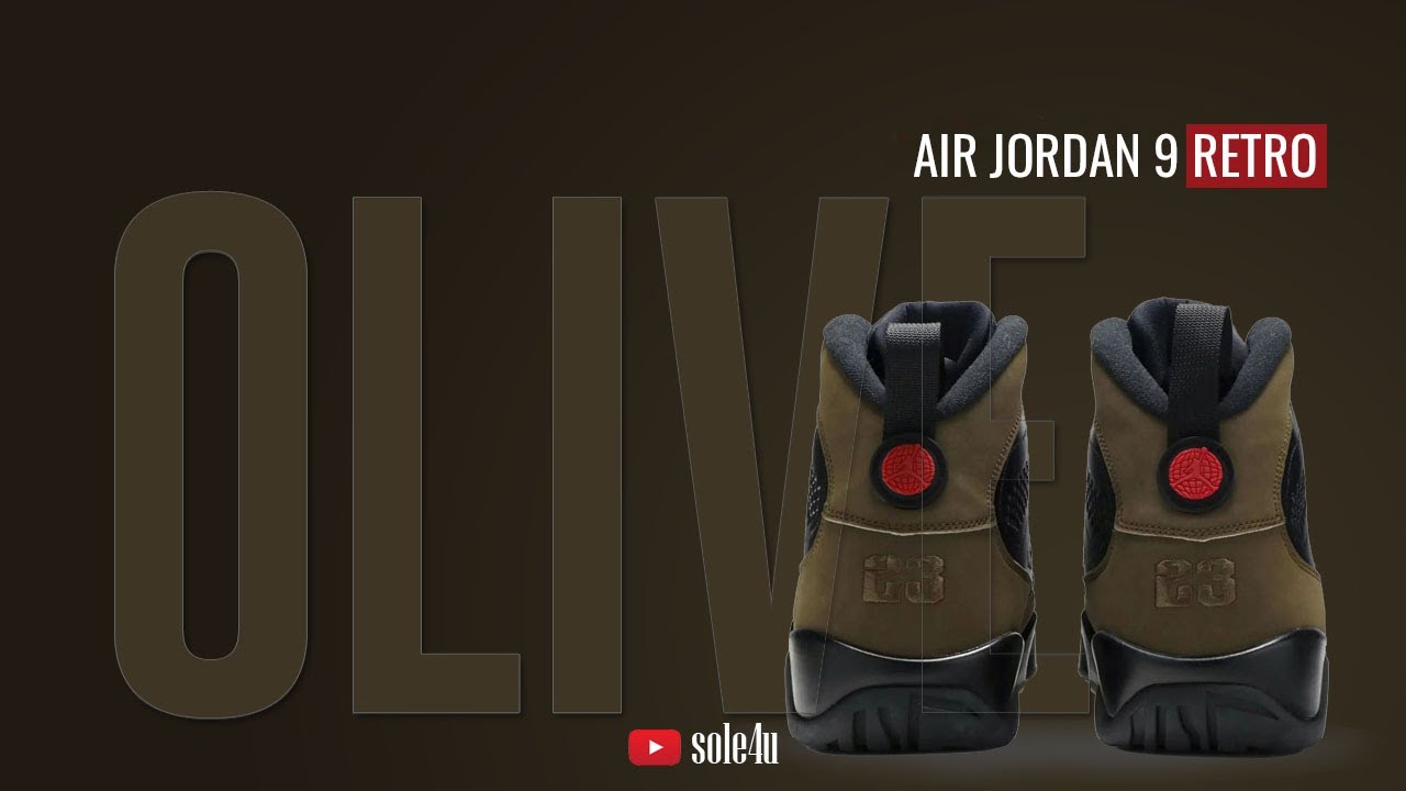 Air Jordan 9 Retro &ldquo;OLIVE&rdquo; | 2024 Release Info