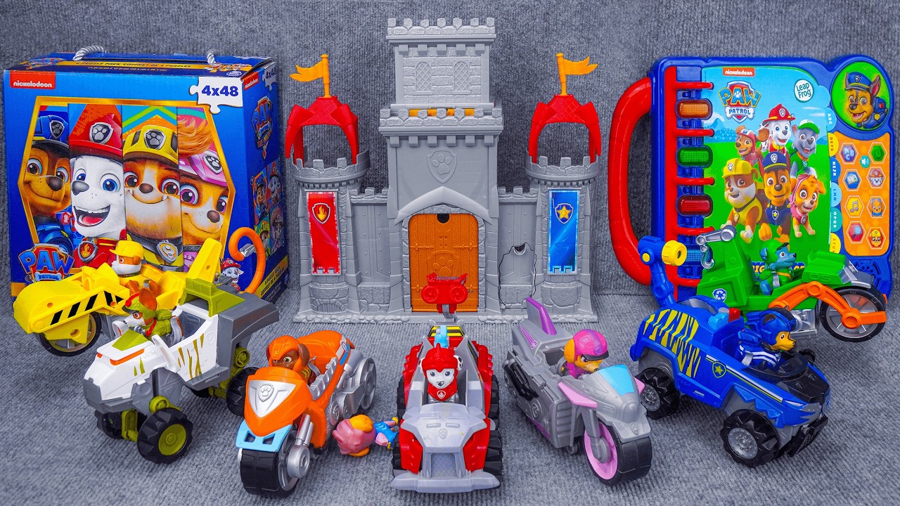 28 Minutes Satisfying with Unboxing PAW PATROL Rescue Knights Castle HQ Collection ASMR🐾Review Toys
