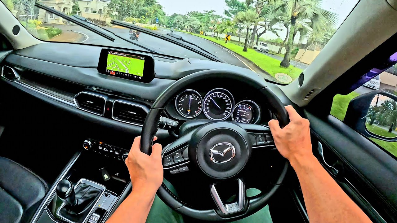 Driving POV MAZDA CX-5 ELITE 2.5 A/T (187 HP) 2018 | ACCELERATION & HANDLING | Car Test Drive ASMR