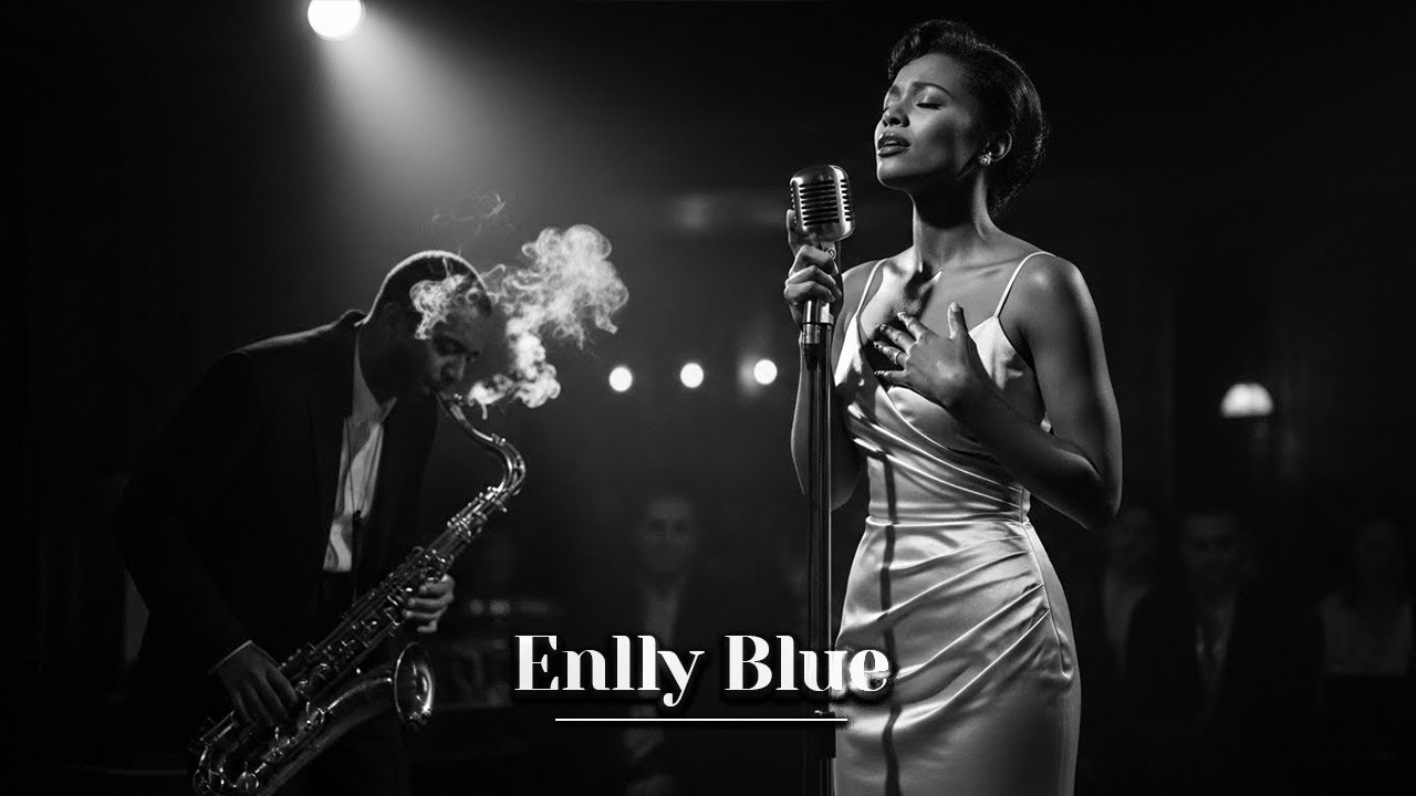 Enlly Blue - Firelight & Whiskey | Soul Blues Groove (Retro Club Jam, 1950s Bar Blues Style)
