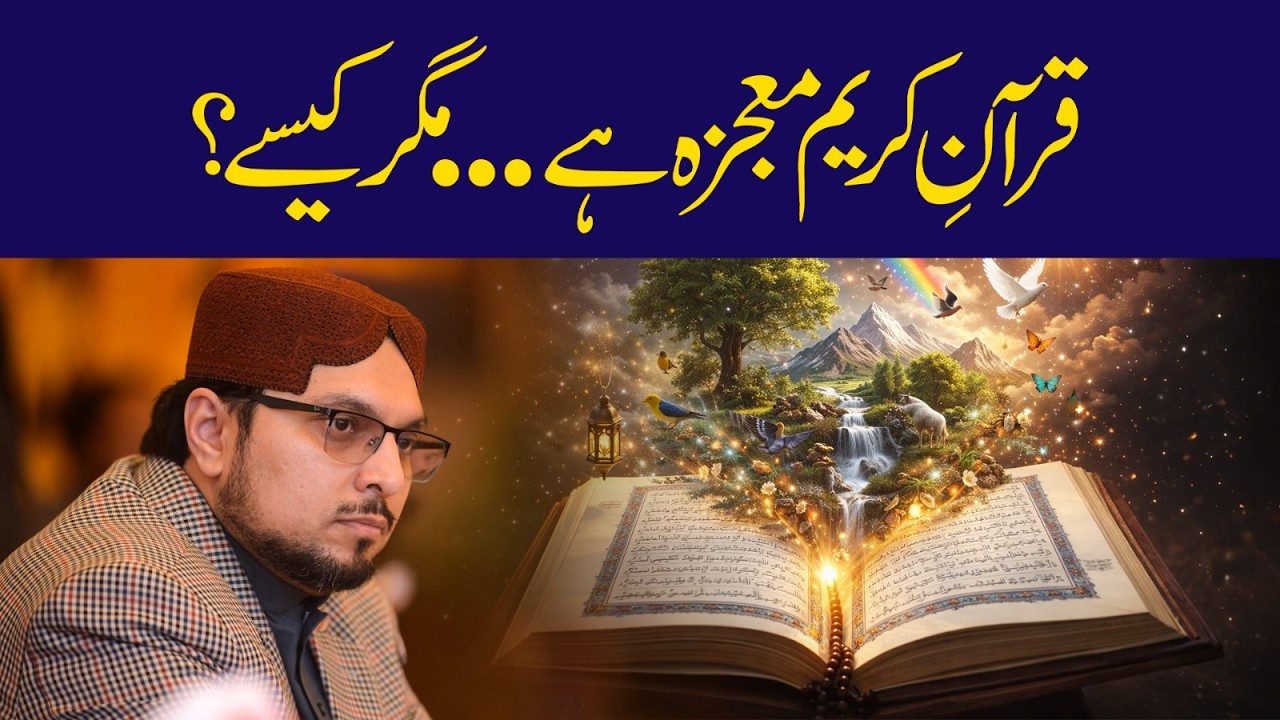 Quran e Kareem Mo’jiza Hai Magar Kaise? | The Holy Quran is a Miracle But How? | Dr Hussain Qadri