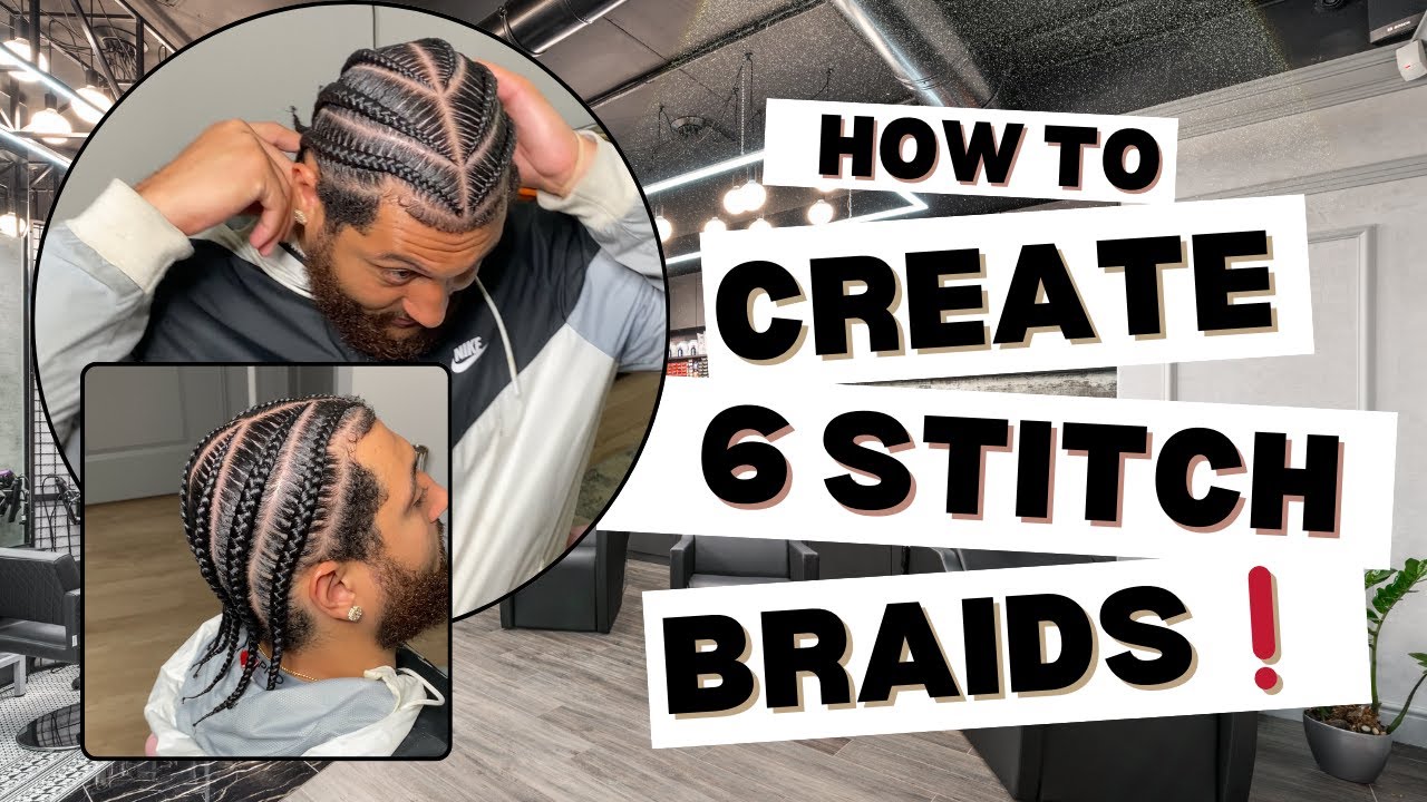 How to STITCH BRAID trending men&rsquo;s styles in 10 minutes 👀🔥