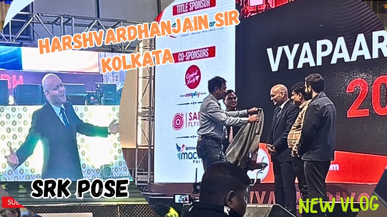 Motivational Speaker @HarshvardhanJain Sir Seminar in Kolkata | VyapaarExpo | #harshvardhanjain 