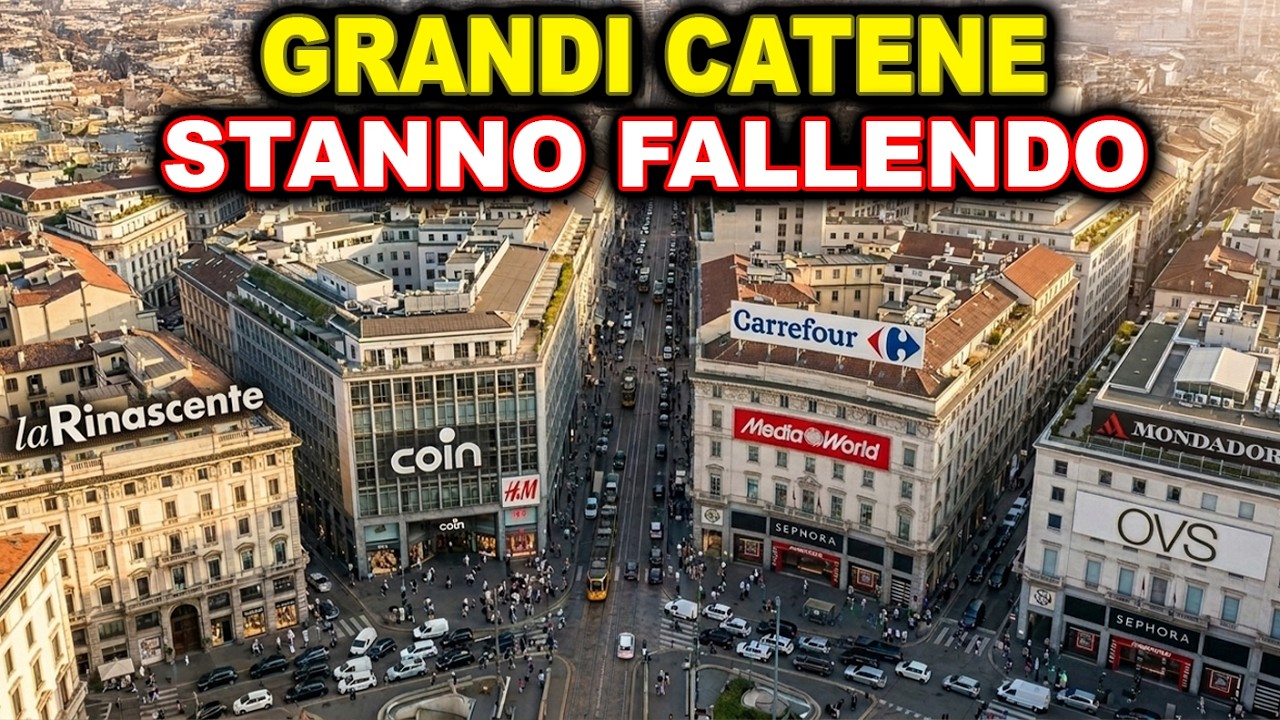 10 Grandi CATENE che CHIUDONO Negozi in Italia nel 2026