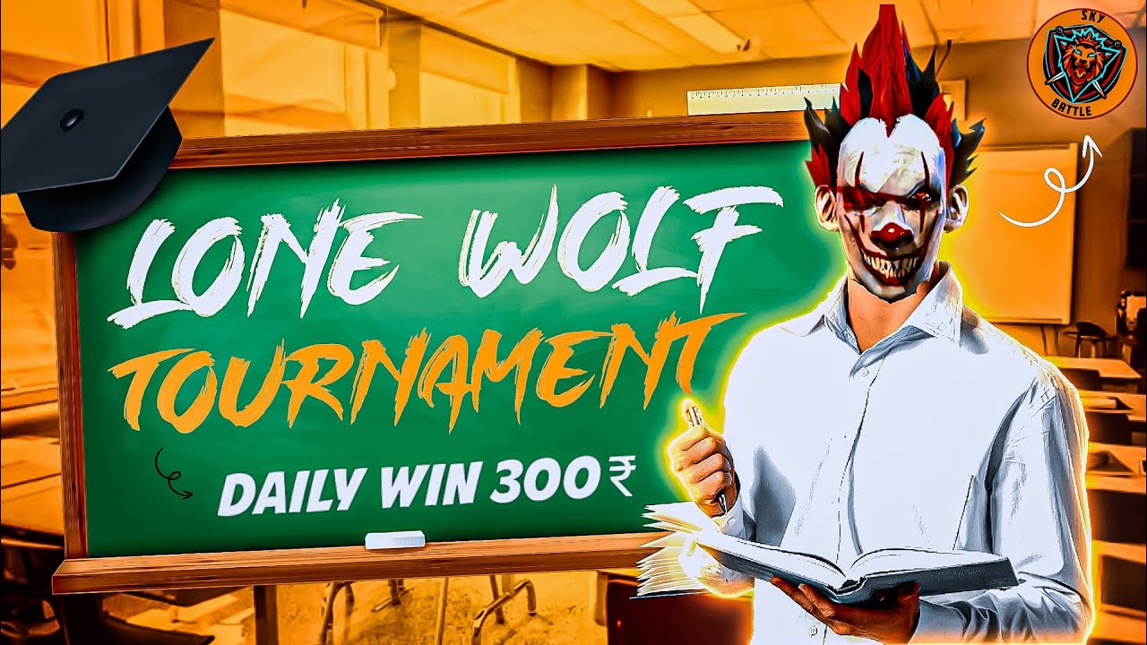 24HRS. LONE WOLF TOURNAMENT CHALLENGE 🔥 || 50 Entry 395 Winning 🔥