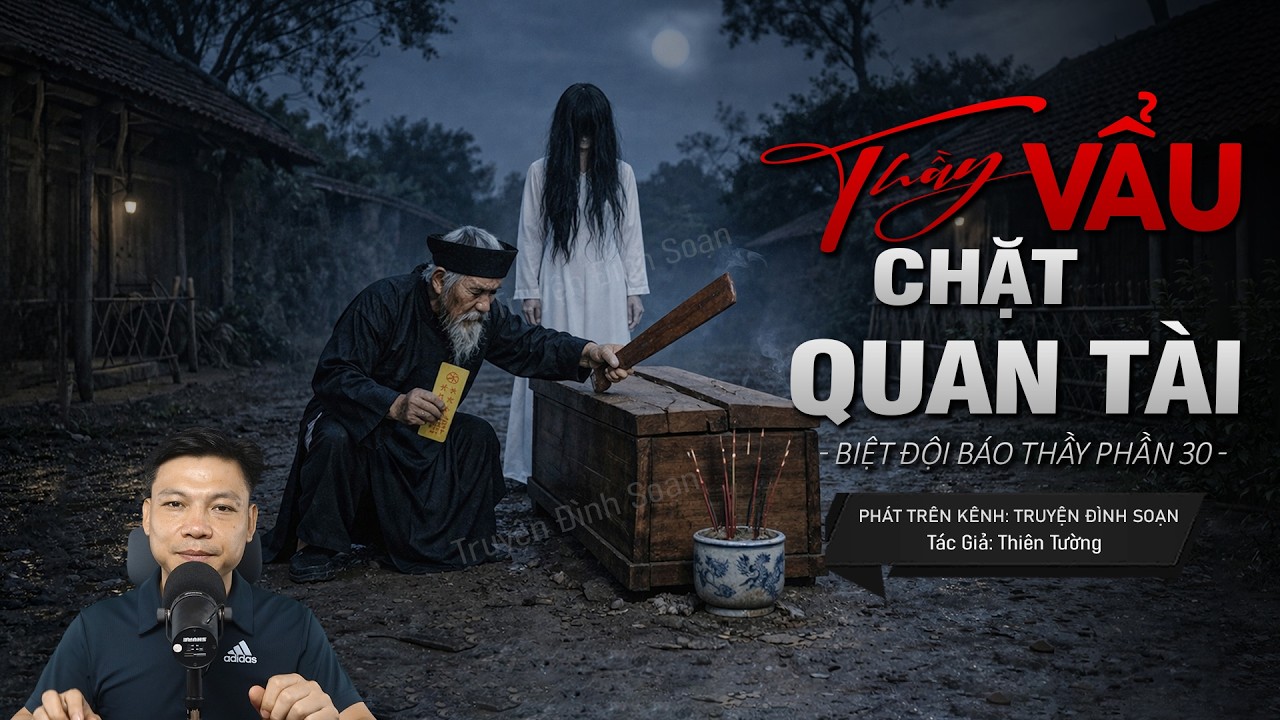 Truyện Ma Đ&igrave;nh Soạn Mới: THẦY VẨU CHẶT QUAN T&Agrave;I - Seri Biệt Đội B&aacute;o Thầy Phần 30