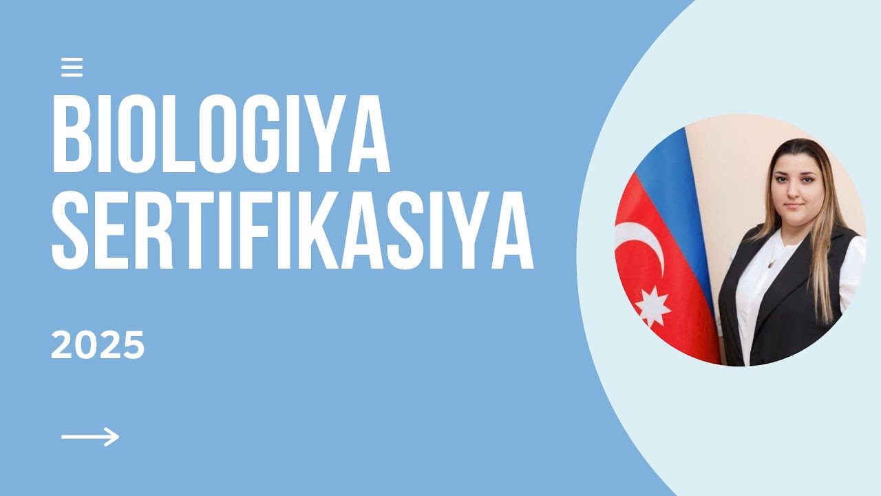 Biologiya Sertifikasiya 2025