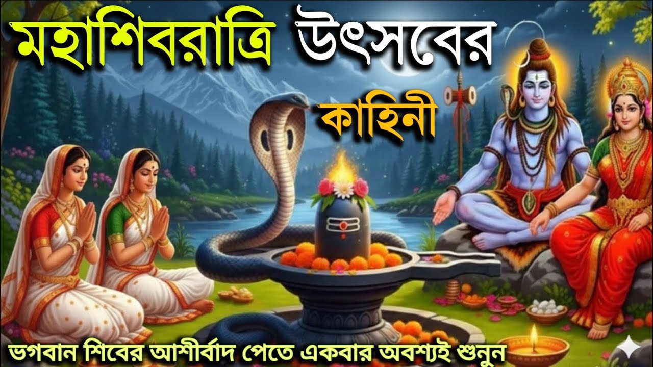 মহাশিবরাত্রি ব্রত কথা | Shivratri Date 2026 | Mahashivratri Vrat Katha  #2026Mahashivratri