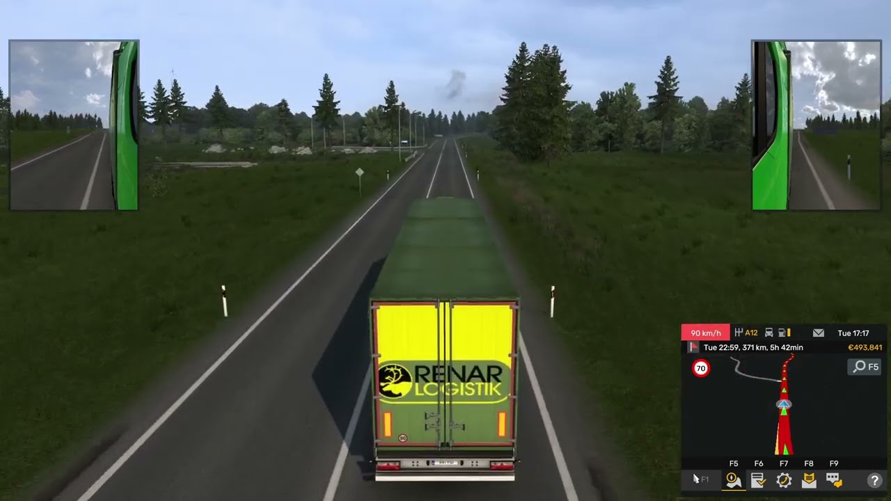 Tallinn - Vyborg ETS2 SinglePlayer No Commentary