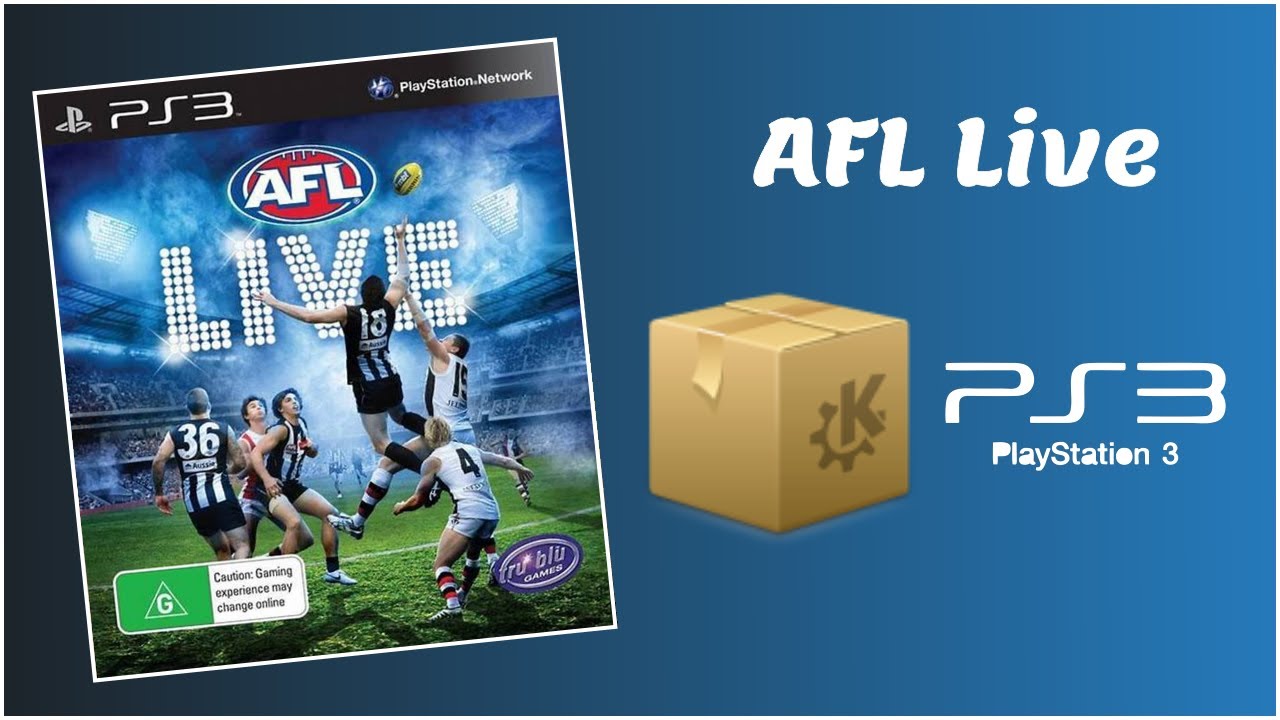 AFL Live PKG PS3