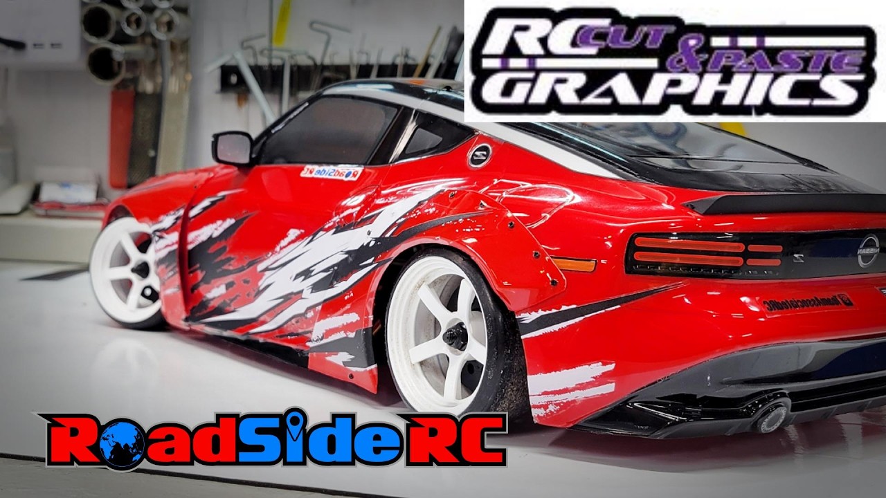 Transform your RC drift body!  How to Install RC Cut and Paste Graphics