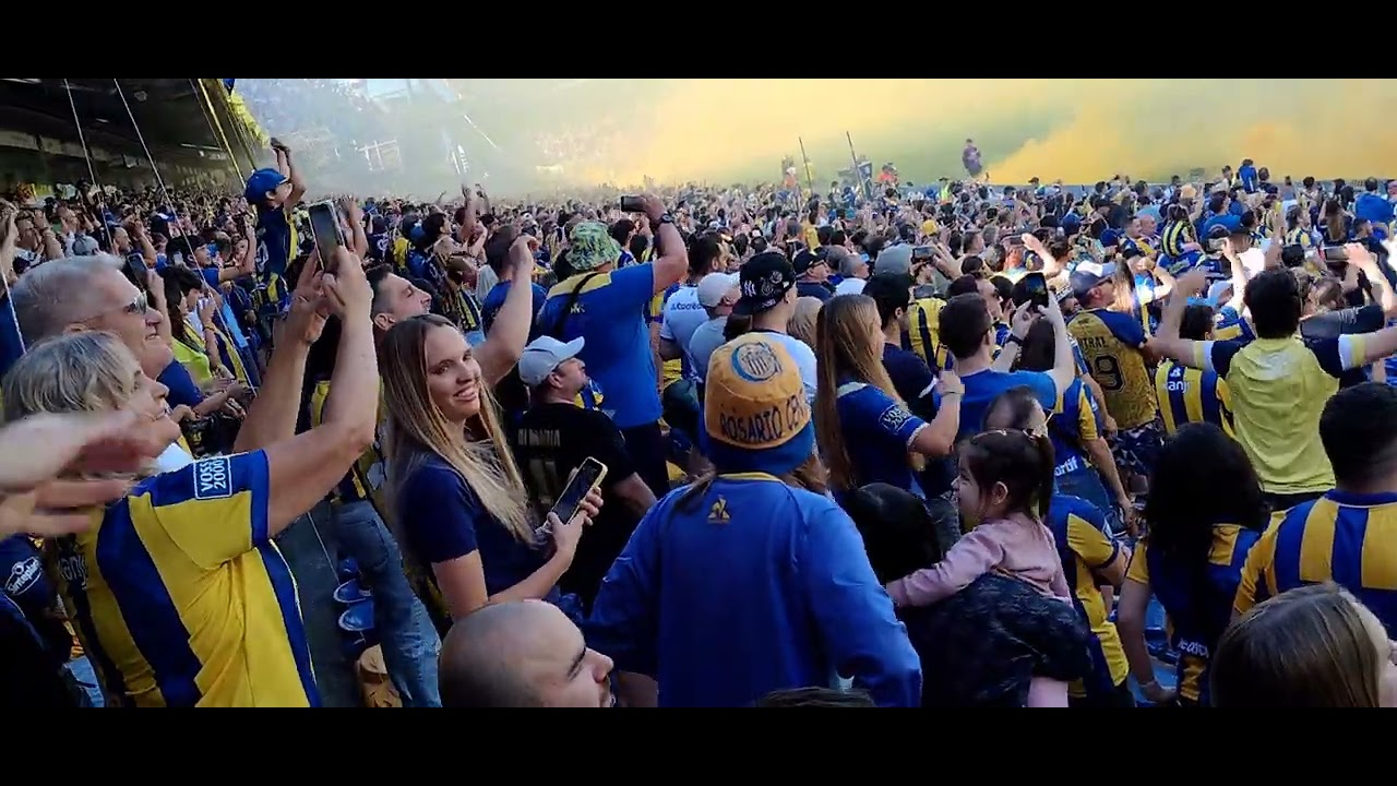 Recibimiento Rosario central 