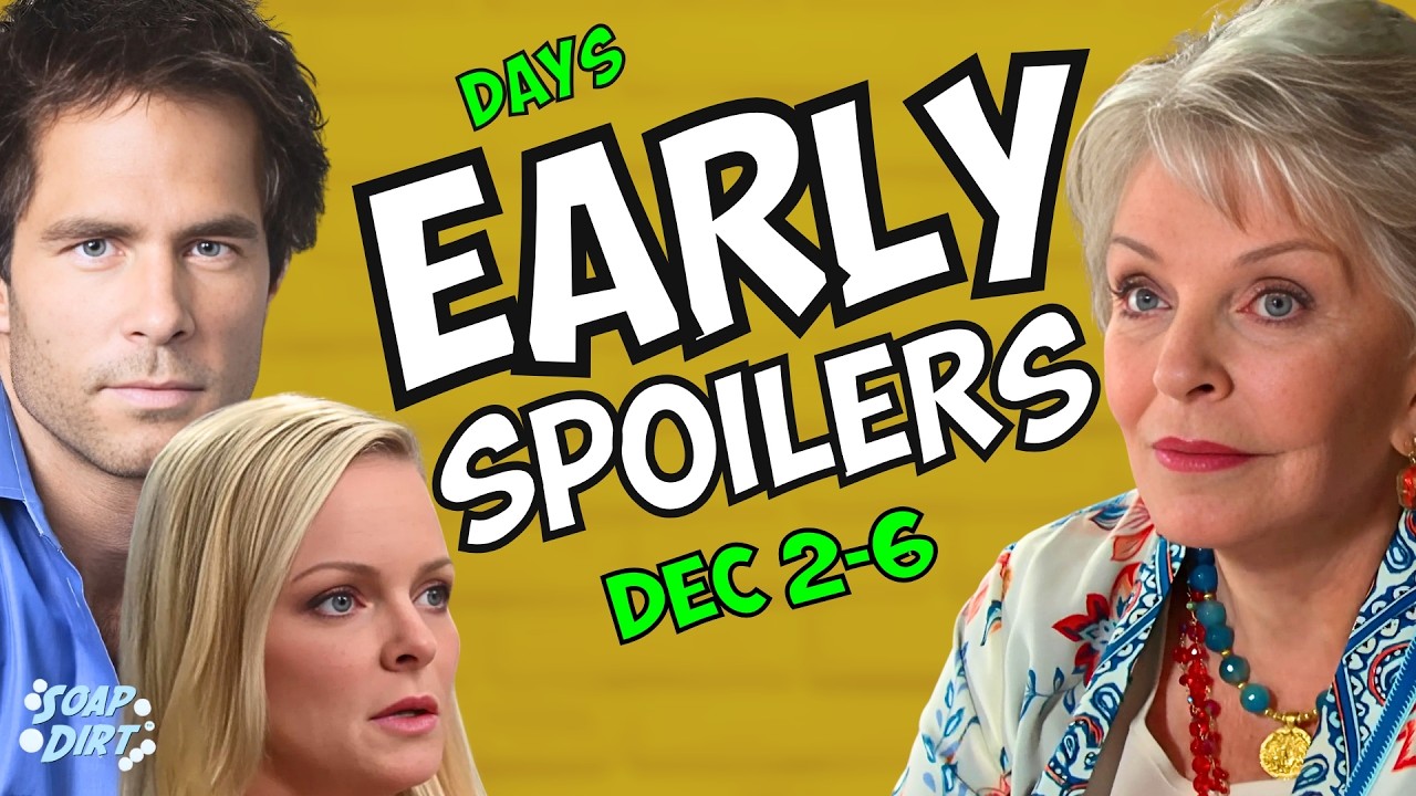 Days of our Lives Early Spoilers Dec 2-6: Shawn Stuns Belle & Julie Sees Doug #dool