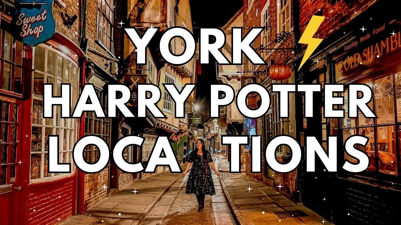 Let's Visit Magical York Harry Potter Locations - The Shambles, Hole in Wand and more! ⚡️🚂🦉💌