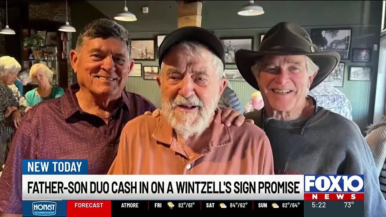 Wintzell’s Oyster House fulfills decades-old promise to Mobile father and son