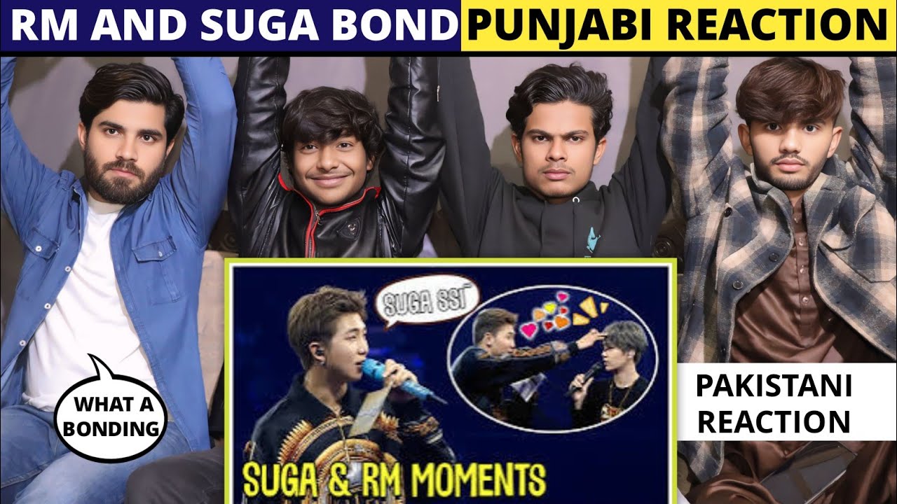 Bts Rm And Suga Sweet Moments - Pakistani Reaction - For You Reaction