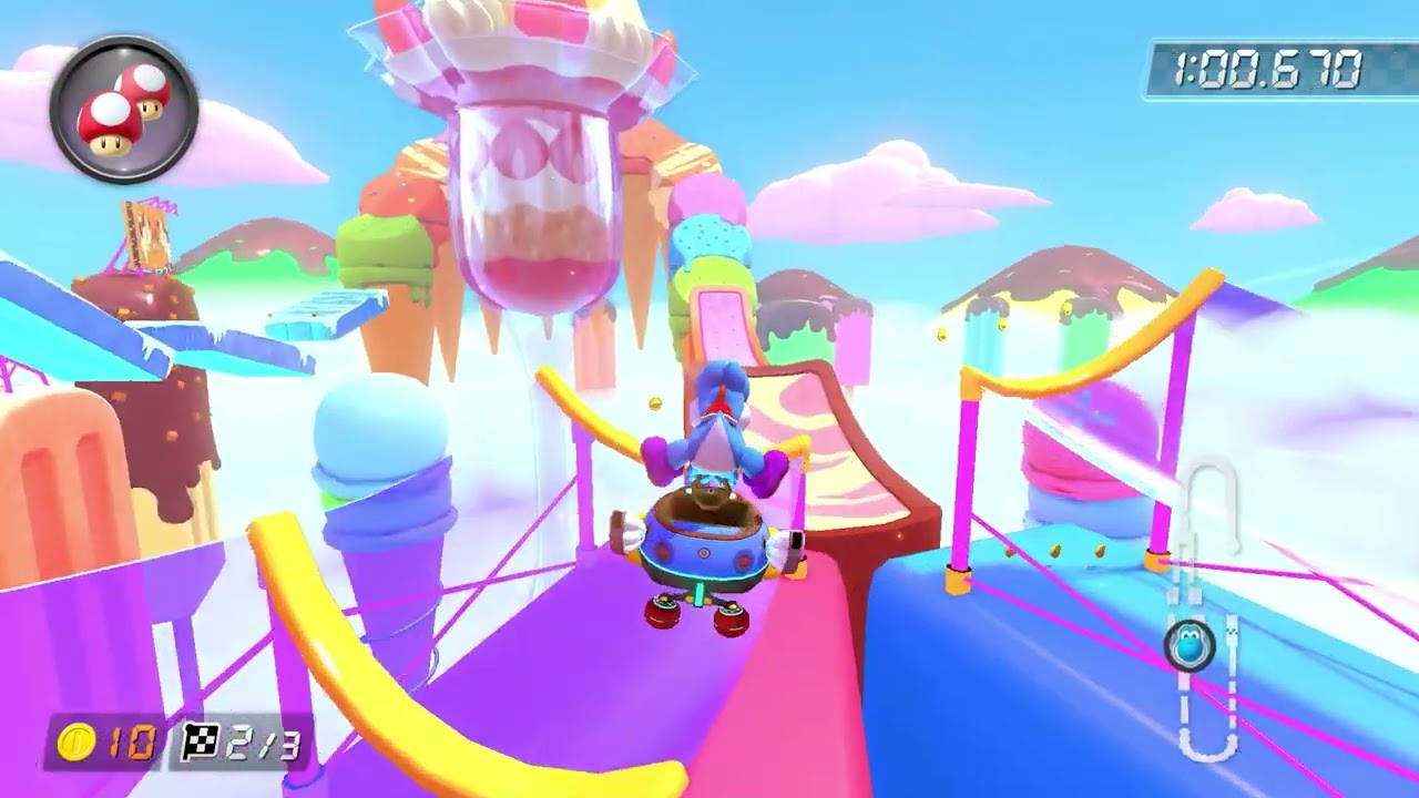 Sky-High Sundae [150cc] - 1:53.208 - q (Mario Kart 8 Deluxe World Record)