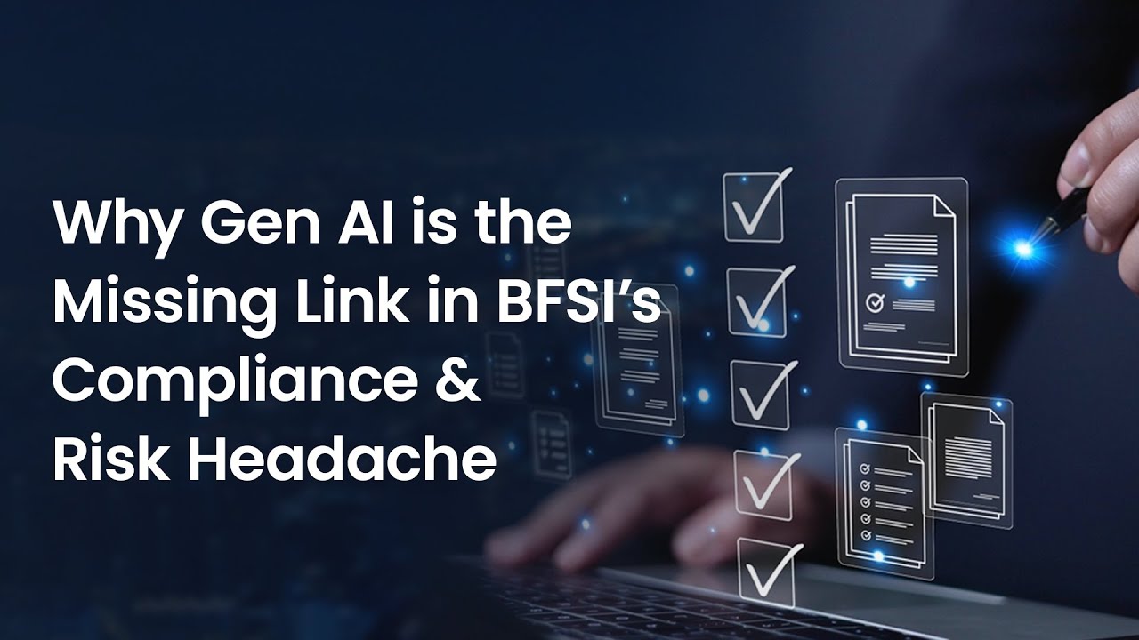 How Gen AI Is Transforming Compliance & Risk Management in BFSI ⚡📊