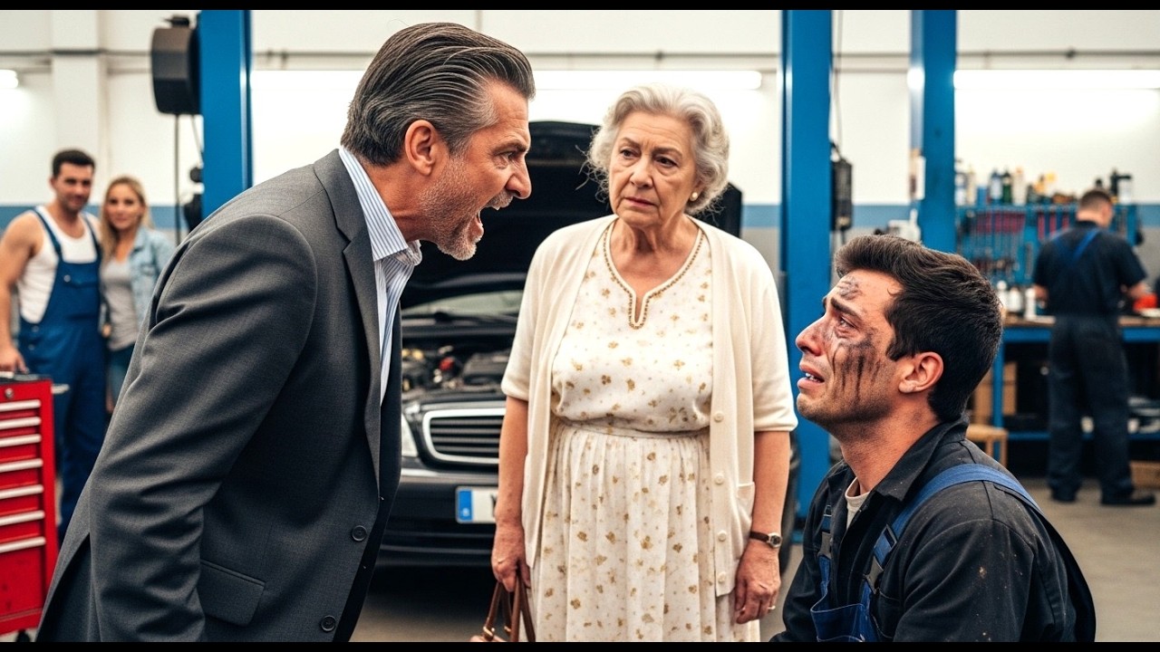 REPARÓ GRATIS EL AUTO DE UNA ANCIANA Y LO DESPIDIERON… PERO LUEGO SU HISTORIA SORPRENDIÓ A TODOS...