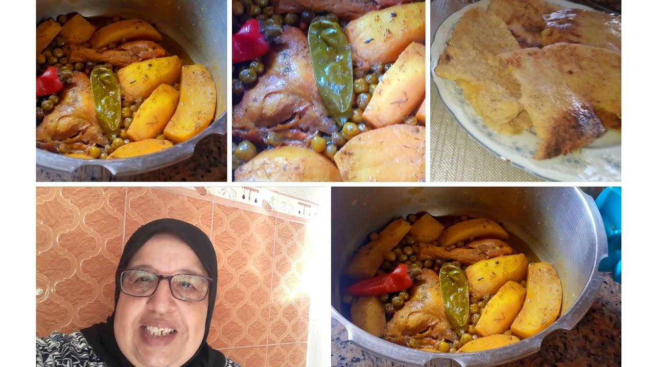 روتين نهاري بغيتي مرقة تجيك بنينة 👈 في كوكوت بدجاج رومي جلبانة وبطاطا معلكة مع فطور حماسي 💯👌