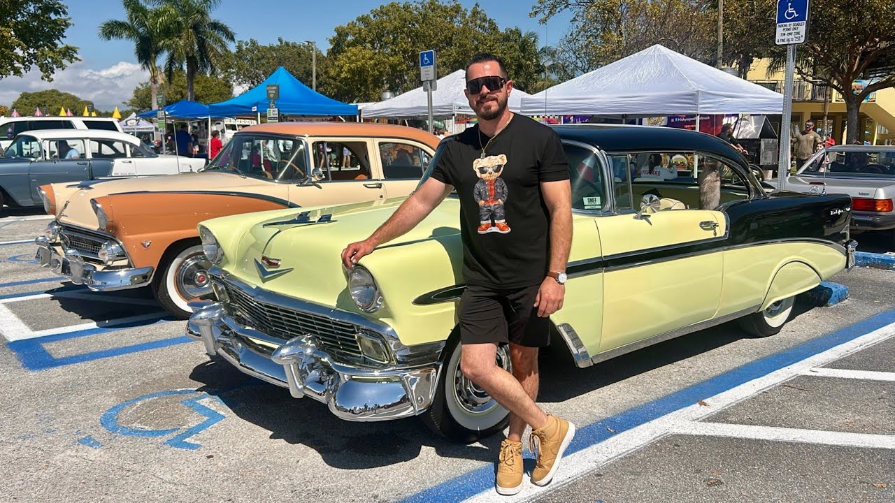 Homestead Bay Front Park Car Show. I never imagined I would find so many classic cars in this place