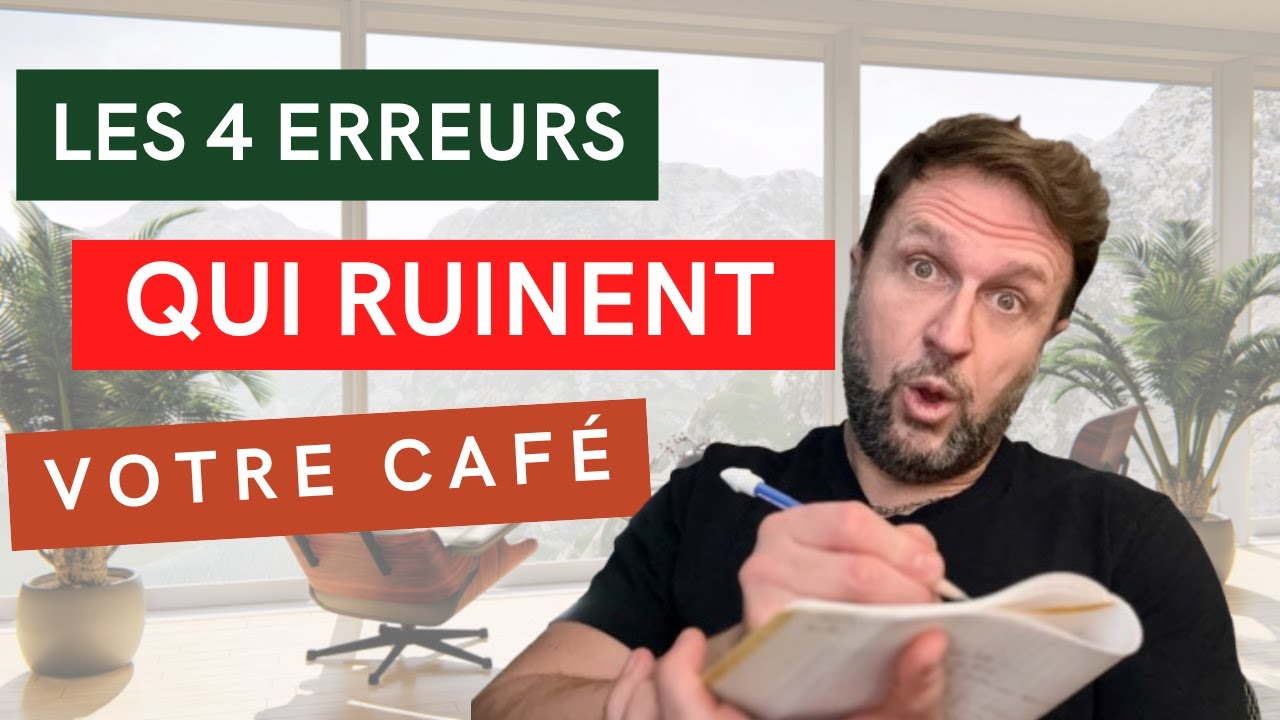 Vous Faites Ces 4 erreurs avec Votre Café ? Voici comment les Corriger !