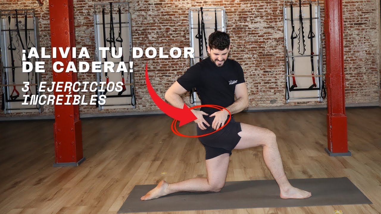 ✅Alivia el dolor de cadera con estos 3 Ejercicios Increíbles!!😁💫