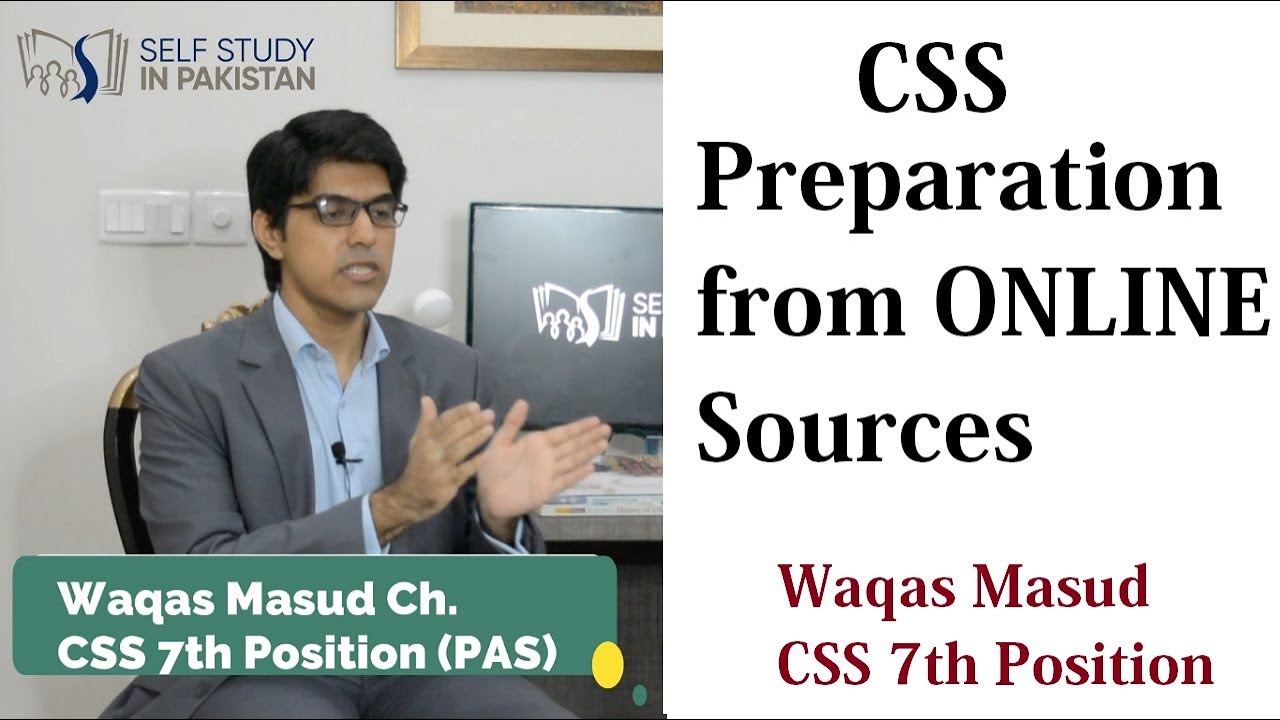 CSS Preparation from Online Sources | Waqas Masud PAS | Hamza Riaz