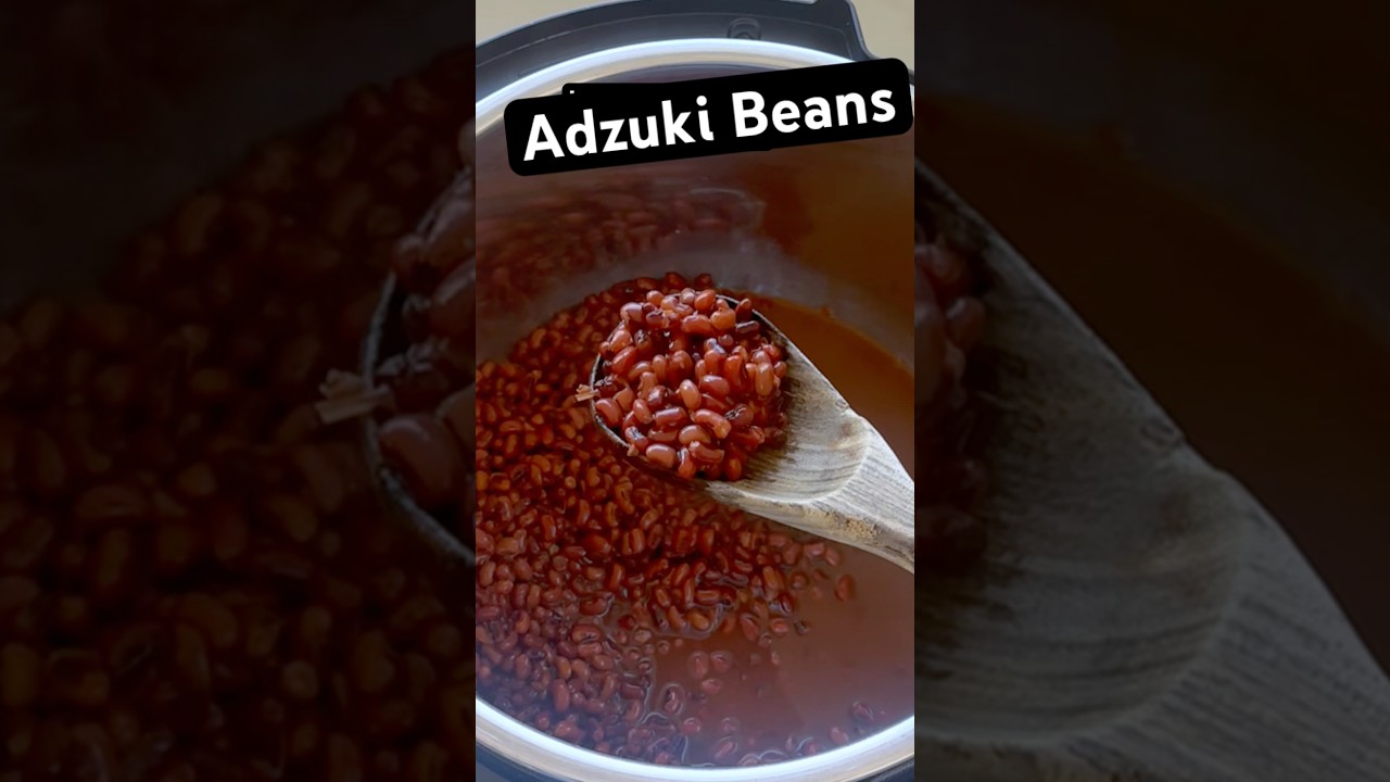 The Perfect Way To Cook Adzuki Beans #shorts