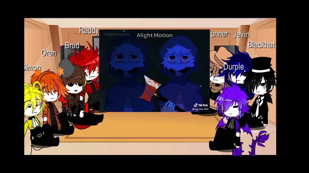 *No intro*🗿 Sprunki react to??? #jevin #gacha #au #sprunkiincredibox #sprunki