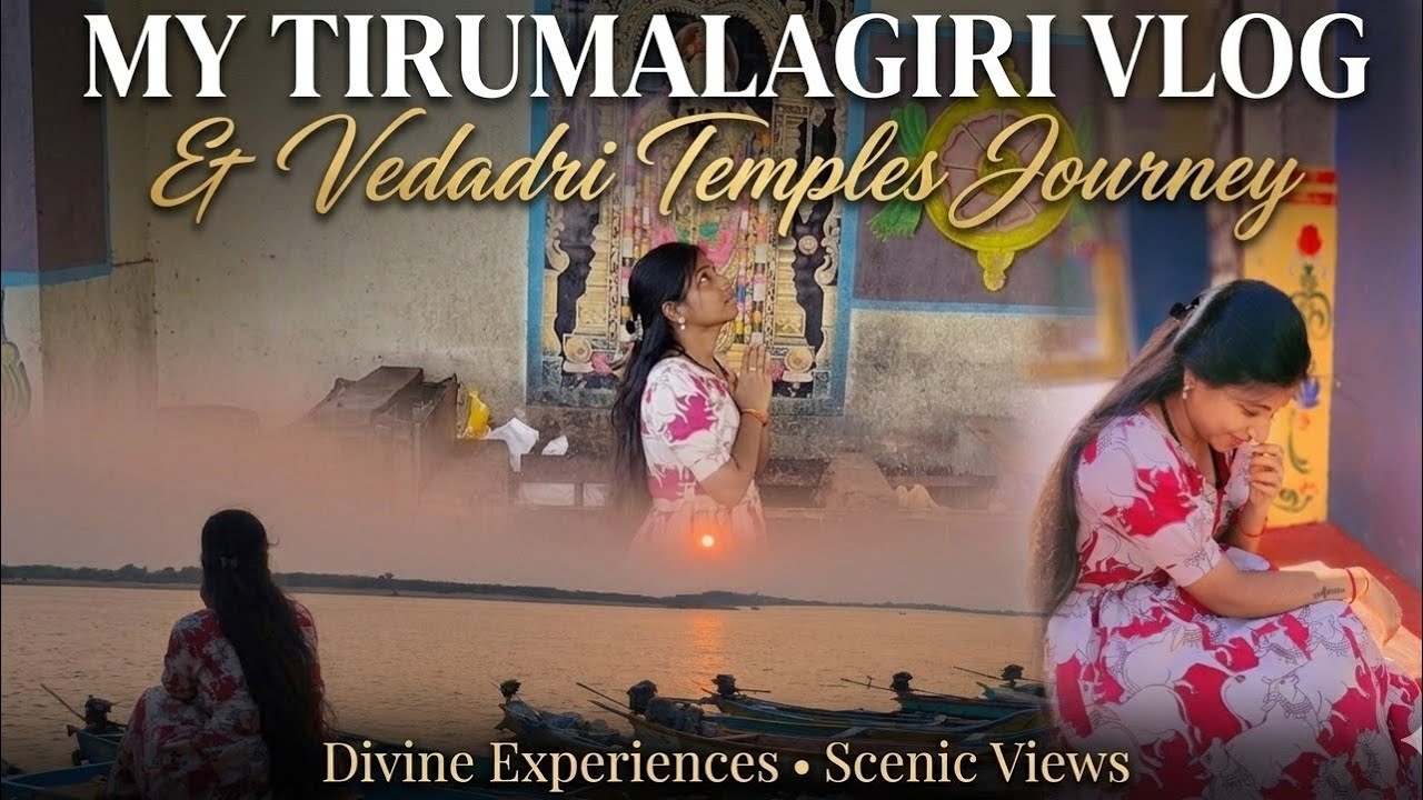 Tirumalagiri and vedadri temples visit 😄🙏🏽 