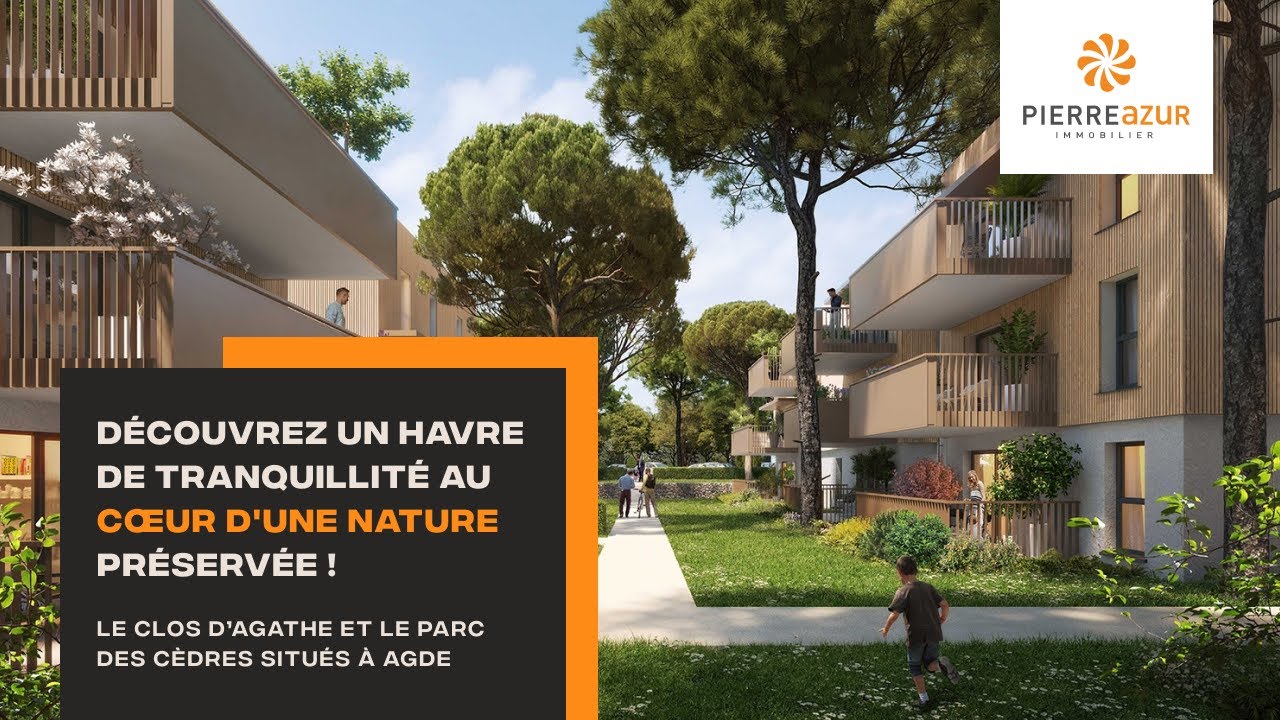 Le Clos d&rsquo;Agathe et Le Parc des C&egrave;dres situ&eacute;s &agrave; AGDE