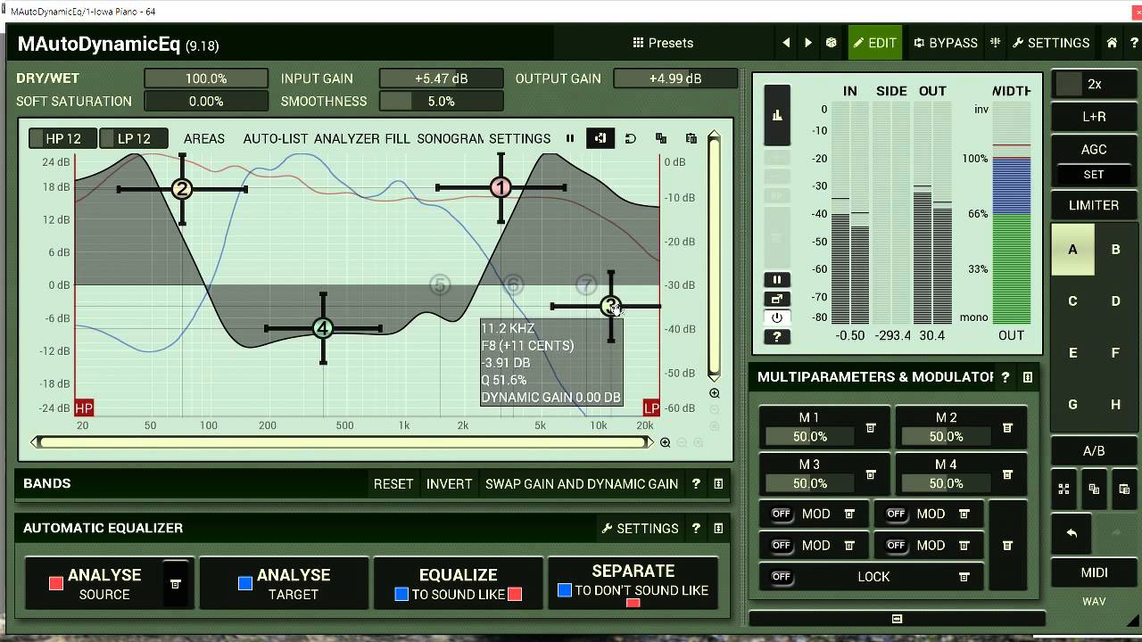 Music Plugin Reviews and Guide ~ MeldaProduction Plugins ~ MAutoDynamicEq