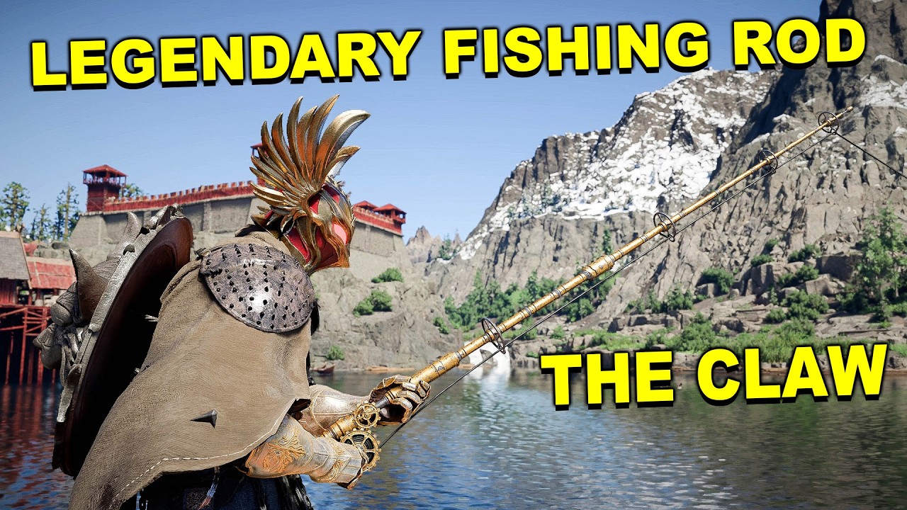 Crimson Desert - How To Get Legendary Fishing Rod The Claw (Automatically Reel)