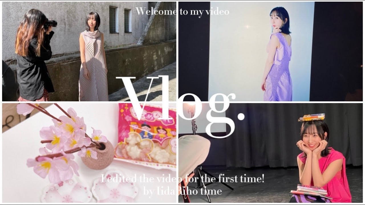 【vlog】初めて動画編集しました🎞取材/撮影/YouTube お仕事した一日✨
