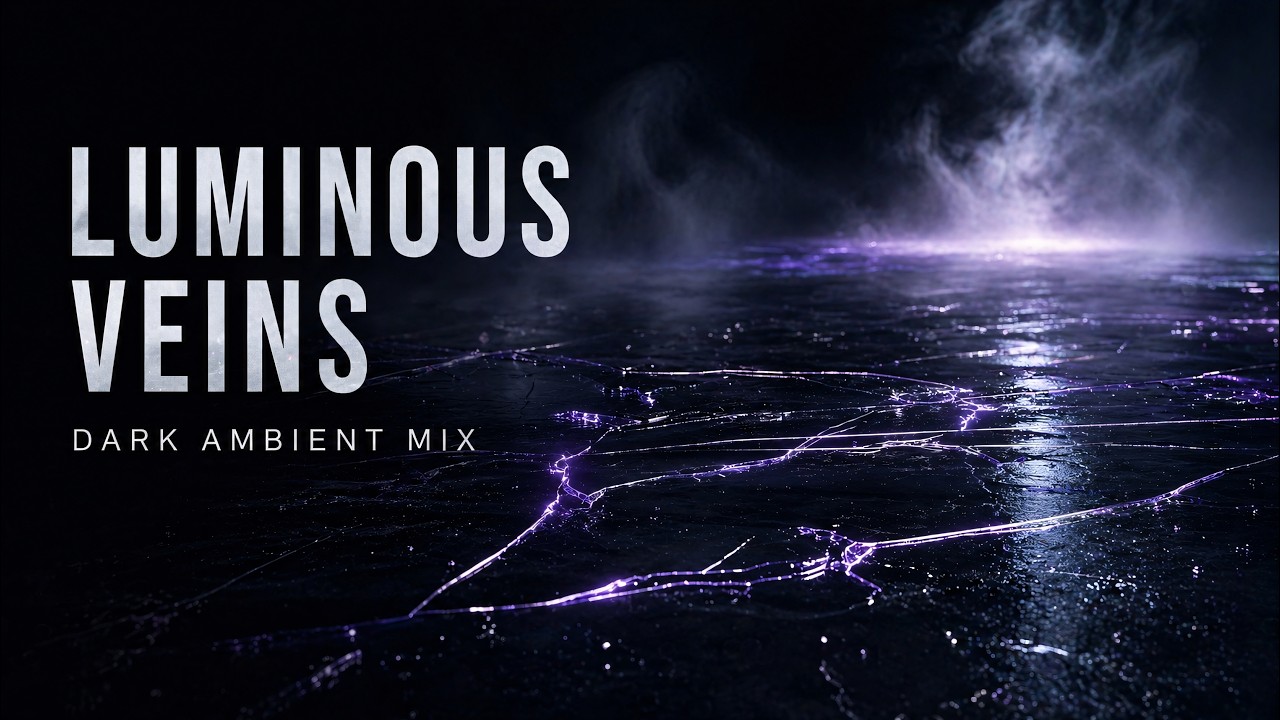 Luminous Veins – Dark Ambient Mix | Techwave Chill · Ethereal Drift | 2025 🌌💜