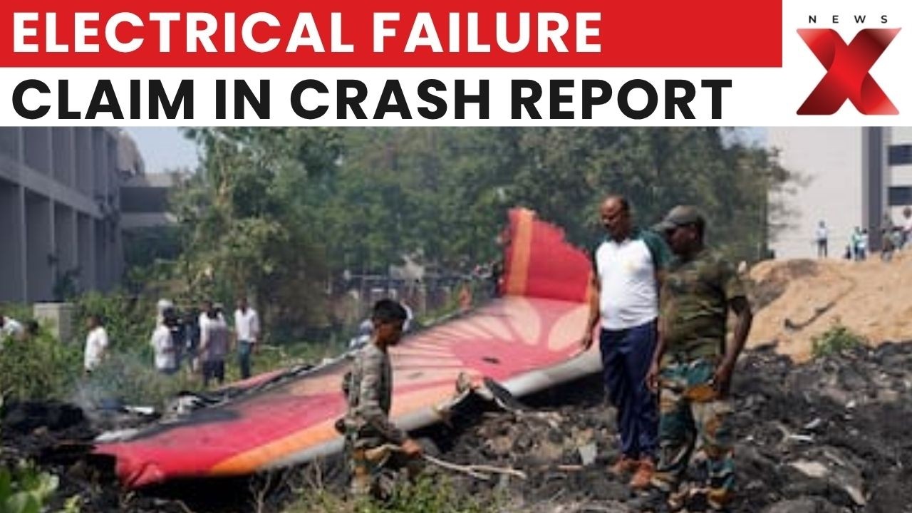 Report Claims Electrical Failure Triggered Mid-Air System Breakdown in AI 171 | Latest News | NewsX
